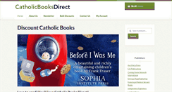 Desktop Screenshot of catholicbooksdirect.com
